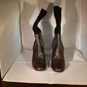 Stella McCartney heeled sock boot - brown - Size 37.5
